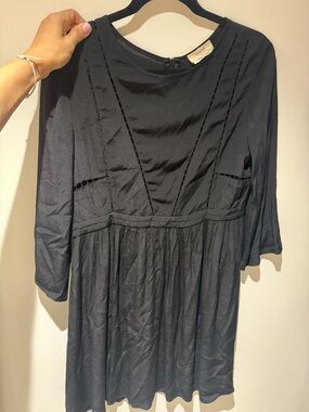ba&sh Black “Ferguson” Midi Dress